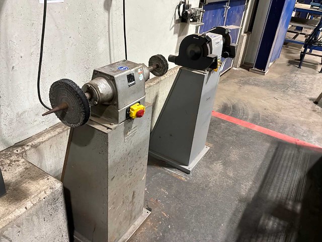 Creusen slijp / polijst machine (2x) - afbeelding 4 van  6
