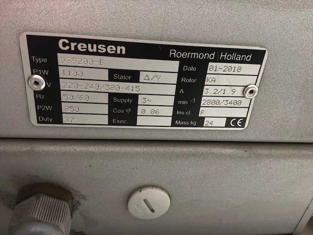 Creusen slijp / polijst machine (2x) - afbeelding 5 van  6