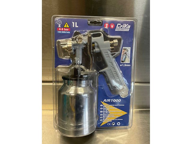 Criko air1000 pneumatisch hogedrukverfpistool - afbeelding 3 van  8