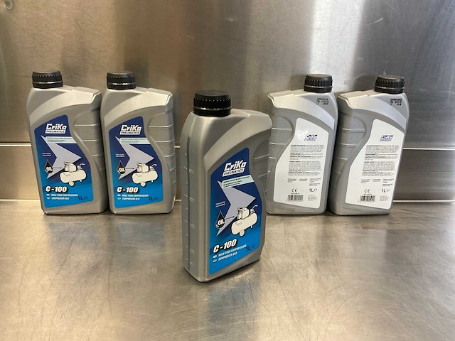 Criko c-100 compressor olie - 1 liter (5x) - afbeelding 1 van  5