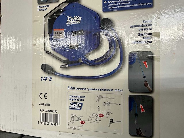 Criko ck-10s air luchtslanghaspel - afbeelding 3 van  4