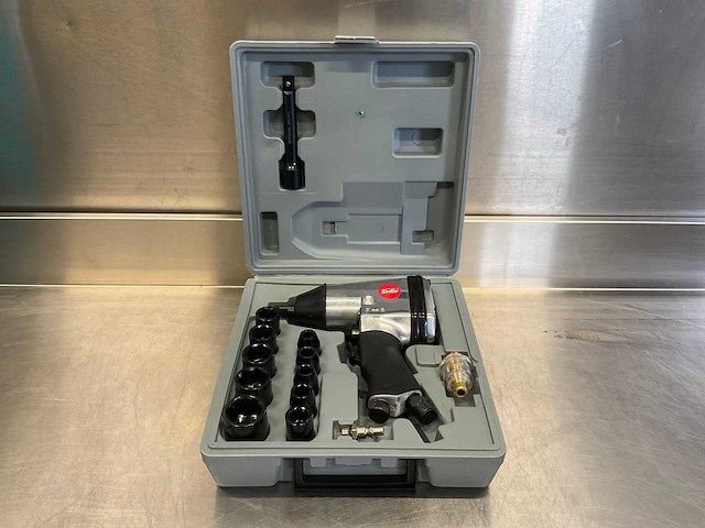 Criko ck12-kit pneumatische slagmoersleutel 1/2” + 10 doppen - afbeelding 8 van  10