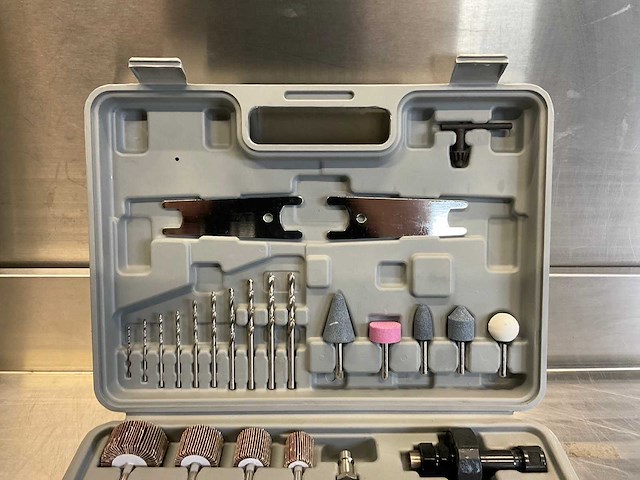 Criko ck301-kit pneumatische kit - ratelsleutel 1/2” + boormachine 10mm + stiftslijpmachine 6mm - 30 delig - afbeelding 9 van  10