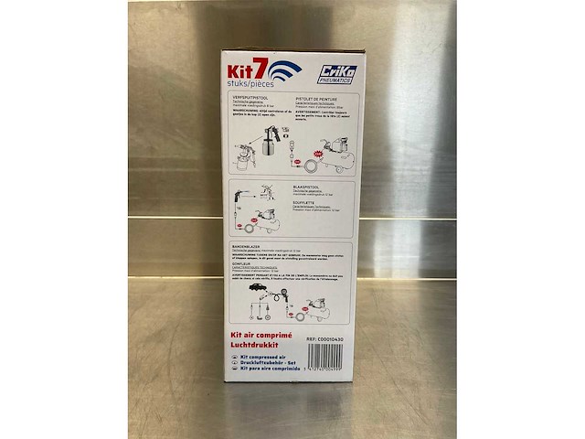 Criko kit 7 luchtdrukkit - 7 delig - afbeelding 3 van  5