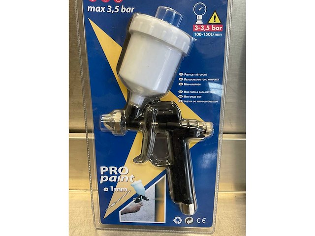 Criko pro paint pneumatische retoucheerpistool - afbeelding 2 van  3