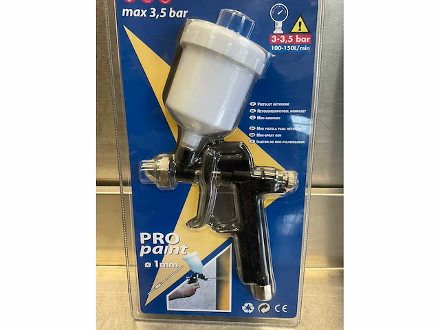 Criko pro paint pneumatische retoucheerpistool - afbeelding 4 van  8