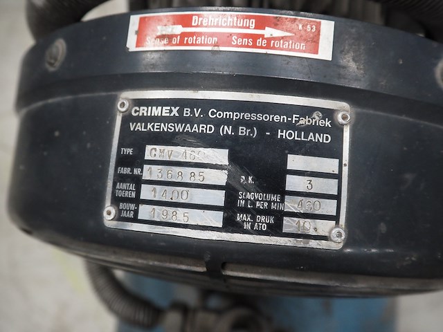 Crimex compressor - afbeelding 10 van  10