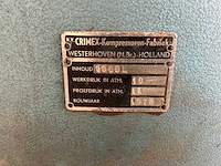 Crimex msk-g schroefcompressor met koeldroger en 1000l ketel - afbeelding 2 van  7