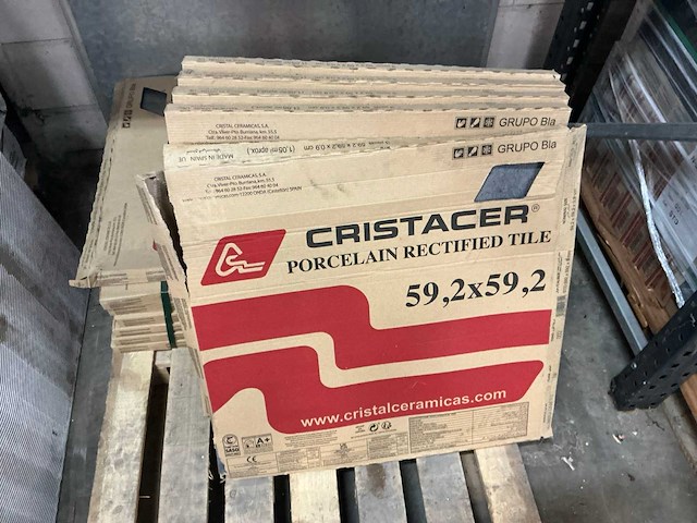 Cristacer tegels n-umbria grafito (11,55m2) - afbeelding 3 van  6