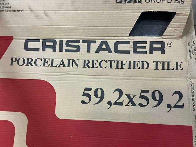 Cristacer tegels n-umbria grafito (11,55m2) - afbeelding 6 van  6