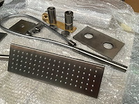 Cristina douche garnituur gun metal - afbeelding 2 van  2