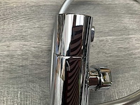 Cristina rubinetterie doucheset met thermostatische mengkraan en handdouche chroom - afbeelding 11 van  13