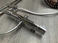Cristina rubinetterie doucheset met thermostatische mengkraan en handdouche chroom - afbeelding 4 van  13