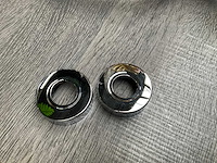 Cristina rubinetterie doucheset met thermostatische mengkraan en handdouche chroom - afbeelding 5 van  13