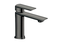 Cristina rubinetterie profilo wastafelkraan polished black chrome - afbeelding 1 van  7