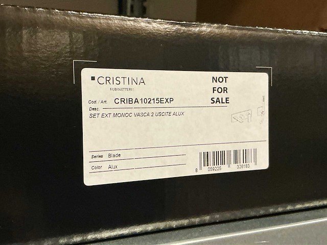 Cristina sanitair accessoire (10x) - afbeelding 6 van  6