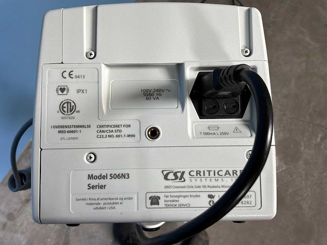Criticare 506n3 patiëntmonitor - afbeelding 7 van  8