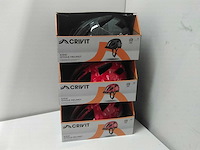 Crivit - kinder fietshelmen met ledlicht. (3x) - afbeelding 1 van  3