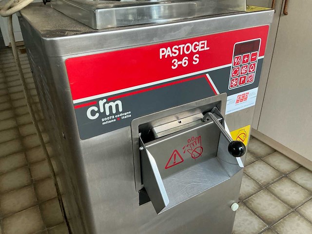 Crm pastogel 3-6s ijsmachine / pasteuriseer en mengmachine - afbeelding 7 van  8