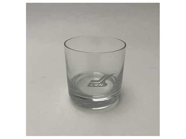 Crn classic marine drinkglas? duurzaam helder glas met chroom crn-logo voor nautisch gebruik - afbeelding 2 van  2