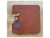 Crn marine grade aluminum flat door 710x730x250mm with stainless steel lock ? durable weatherproof hatch for boats and masts - afbeelding 3 van  5