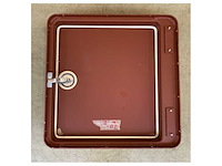 Crn marine grade aluminum flat door 710x730x250mm with stainless steel lock ? durable weatherproof hatch for boats and masts - afbeelding 5 van  5