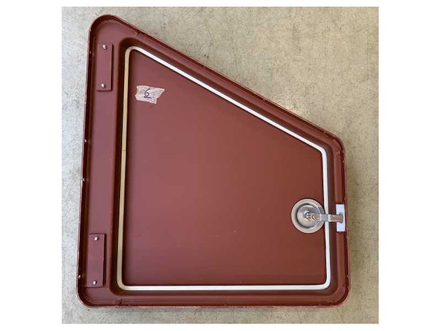 Crn marine grade vertical steel door | durable waterproof access panel for boats & ships - 384437 - afbeelding 5 van  9