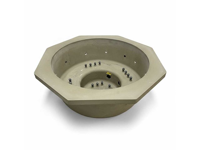 Crn round wheelhouse jacuzzi bathtub - c.138 - afbeelding 2 van  6