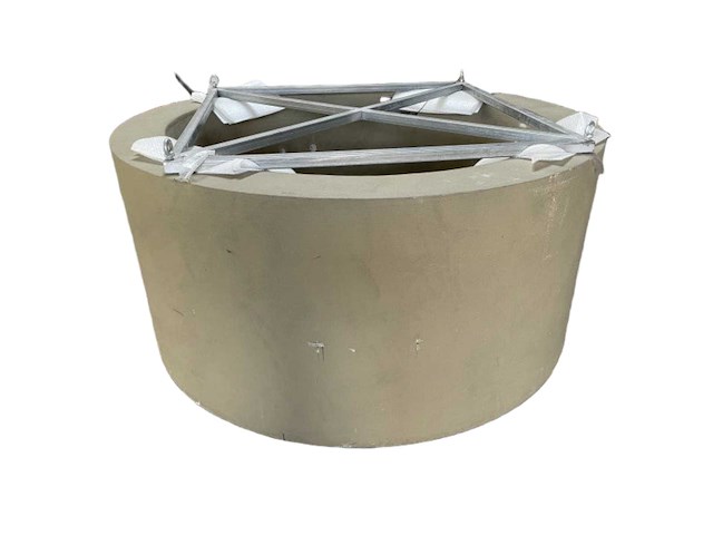 Crn round wheelhouse jacuzzi bathtub - c.138 - afbeelding 1 van  6