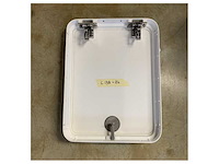Crn white coated stainless steel access hatch - 425478 - afbeelding 2 van  7