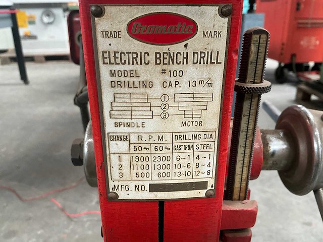 Cromatic #100 kolomboormachine - afbeelding 4 van  5