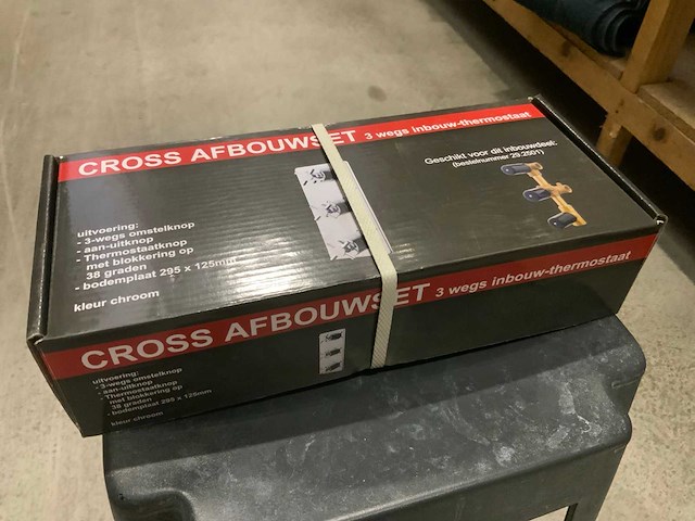 Cross afbouwset (3x) - afbeelding 1 van  4