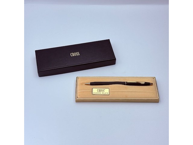 Cross classic black 2502 balpen inclusief doos - afbeelding 2 van  8