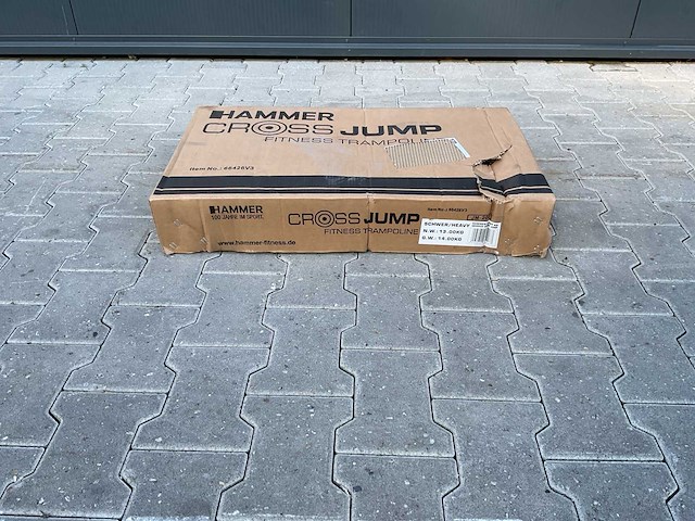 Cross jump - trampoline - afbeelding 3 van  15