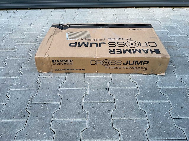 Cross jump - trampoline - afbeelding 7 van  15