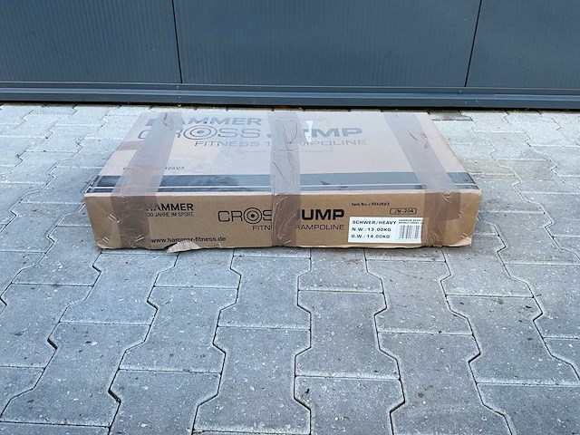 Cross jump - trampoline - afbeelding 3 van  15