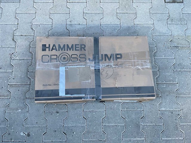 Cross jump - trampoline - afbeelding 5 van  16