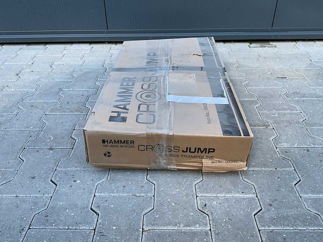 Cross jump - trampoline - afbeelding 8 van  16