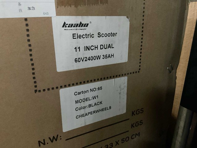 Cross kaabo wolf warrior 11 step 80km/h 2wd - afbeelding 4 van  5