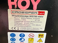 Crossfer ws700-400v brandhout zaag - afbeelding 8 van  8