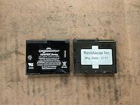 Crossmatch verifier sentry lithium-ionbatterij (2x) - afbeelding 2 van  3