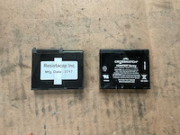 Crossmatch verifier sentry lithium-ionbatterij (2x) - afbeelding 1 van  3