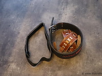 Crossmaxx power lifting belt & enkelstraps - afbeelding 1 van  4