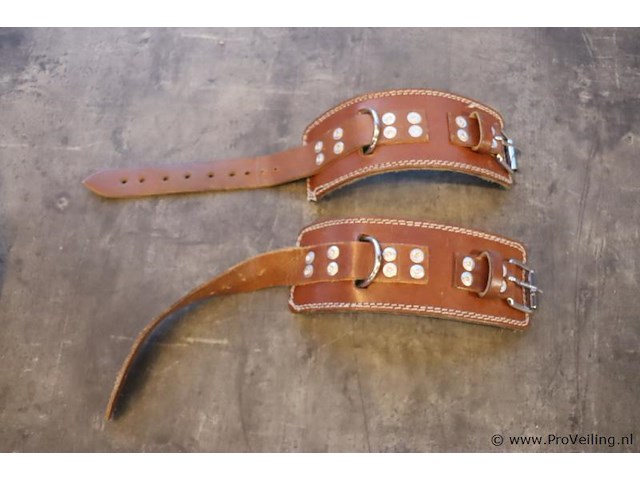 Crossmaxx power lifting belt & enkelstraps - afbeelding 2 van  4