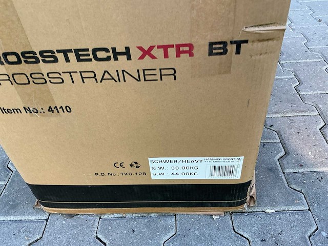 Crosstech xtr bt - crosstrainer - thuistrainer - afbeelding 16 van  24