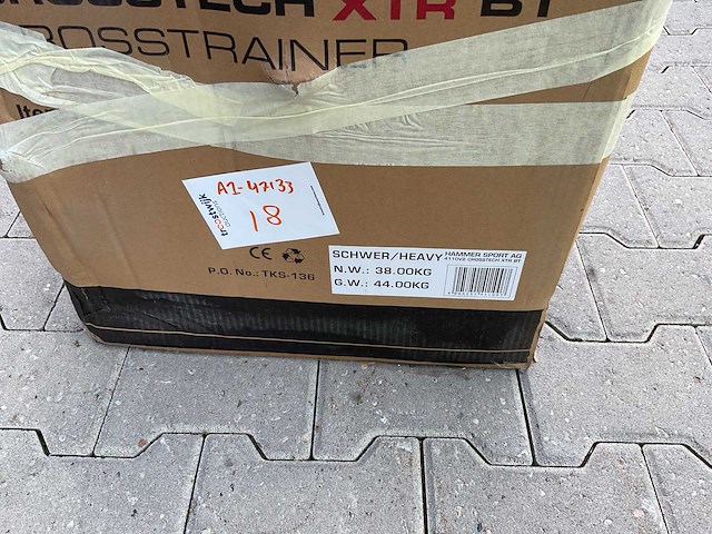 Crosstech xtr bt - crosstrainer - thuistrainer - afbeelding 10 van  10