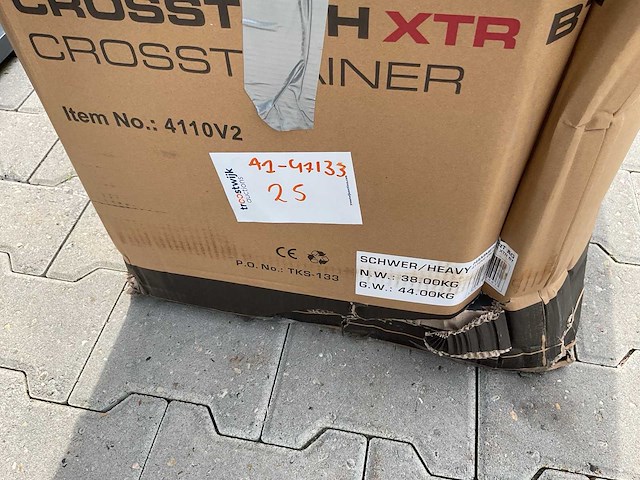 Crosstech xtr bt - crosstrainer - thuistrainer - afbeelding 8 van  12