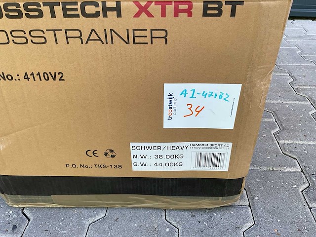 Crosstech xtr bt - crosstrainer - thuistrainer - afbeelding 16 van  25