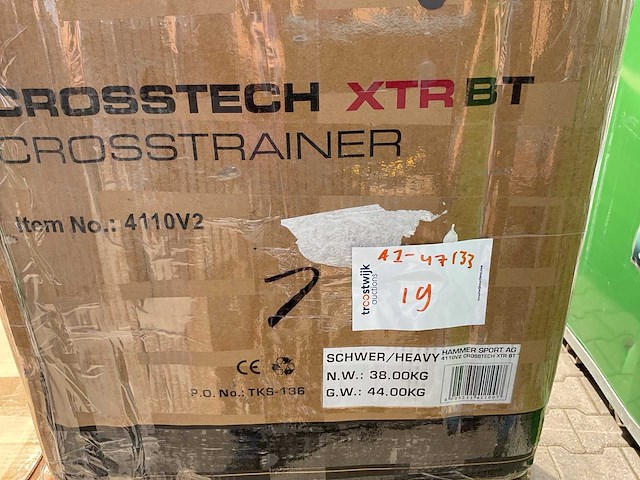 Crosstech xtr bt - crosstrainer - thuistrainer - afbeelding 13 van  21