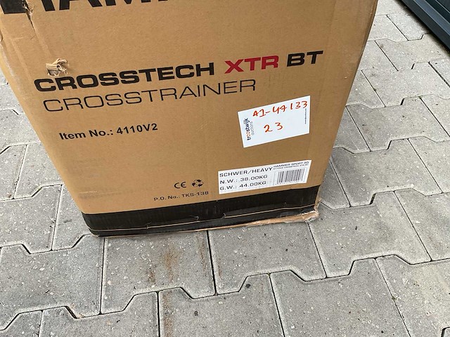 Crosstech xtr bt - crosstrainer - thuistrainer - afbeelding 14 van  21